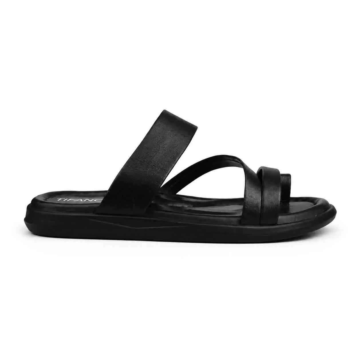 Sandale pour homme R13 Noir cuir ................... miniature